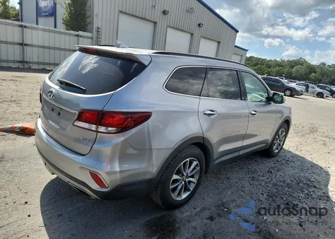 2017 Hyundai Santa Fe Se from USA, damaged, VIN KM8SMDHF0HU187916